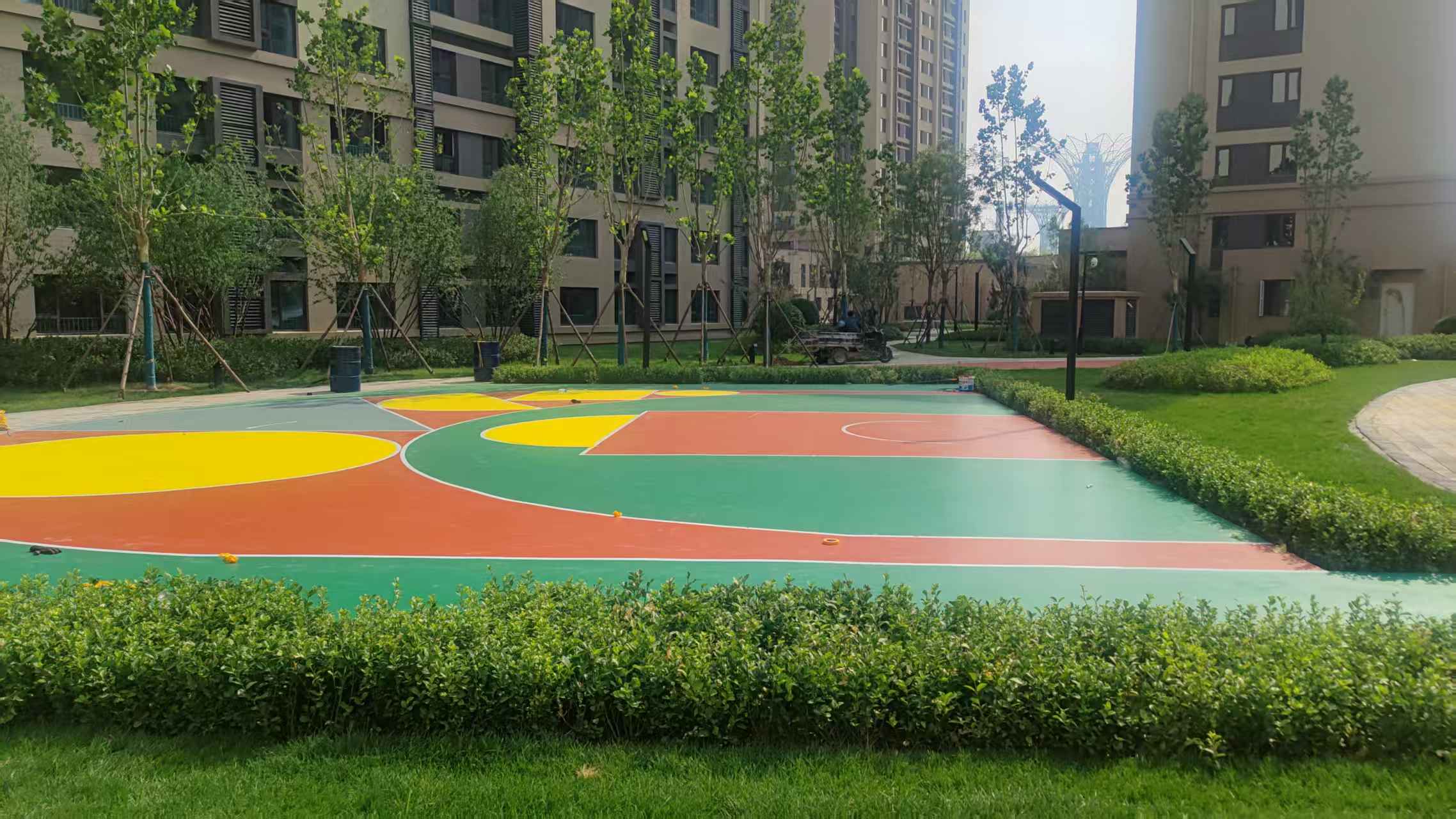 鹰潭市硅PU塑胶地坪 - 一站式服务
